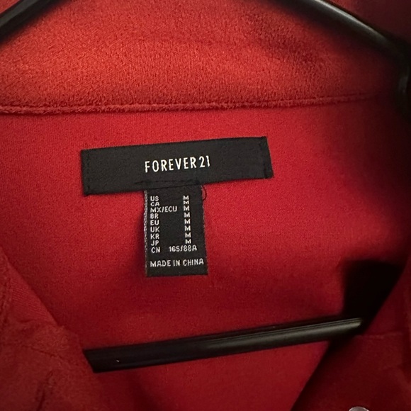 Suede Cropped Jacket - Picture 2 of 2